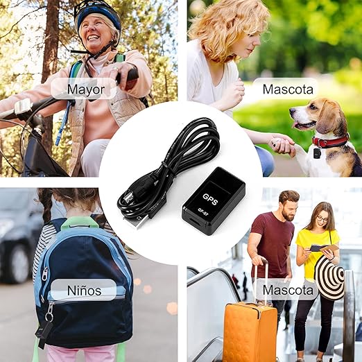 GPS Mini GF-07® para Localización en Tiempo Real