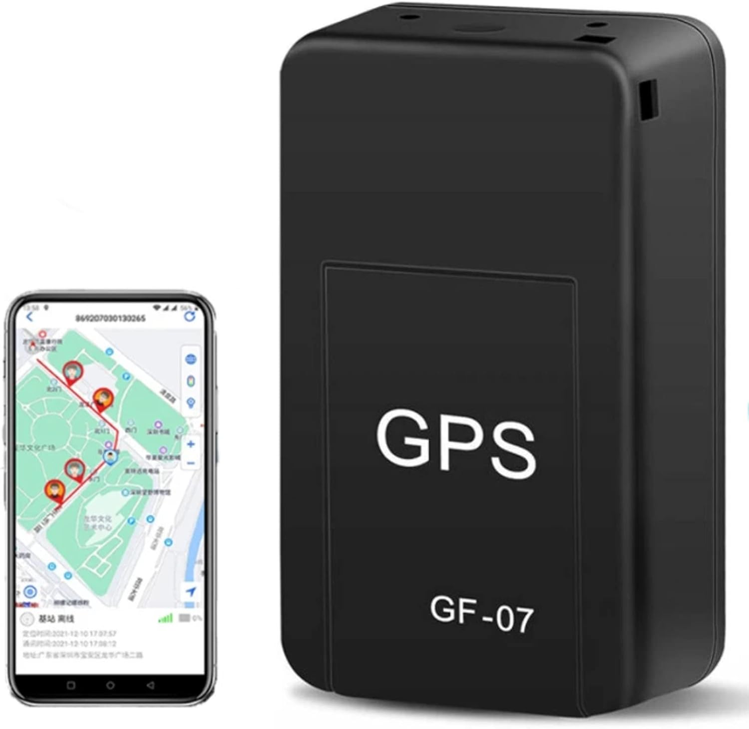 GPS Mini GF-07® para Localización en Tiempo Real