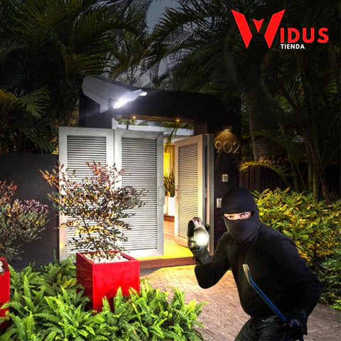 Lámpara Solar con Sensor de Movimiento - [ULTRAPOTENTE]